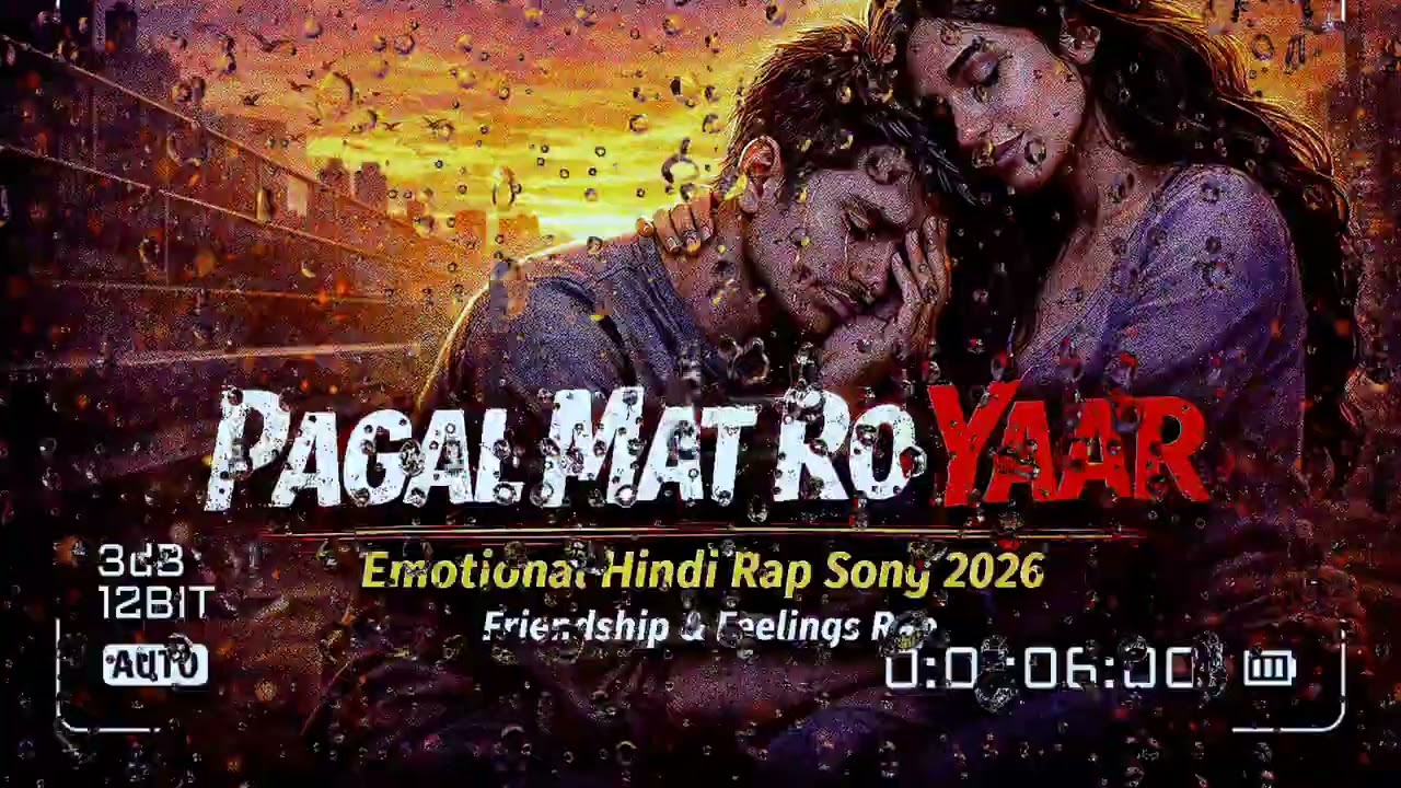 Pagal Mat Ro Yaar – Emotional Hindi Rap Song 2026 | Friendship & Feelings Rap