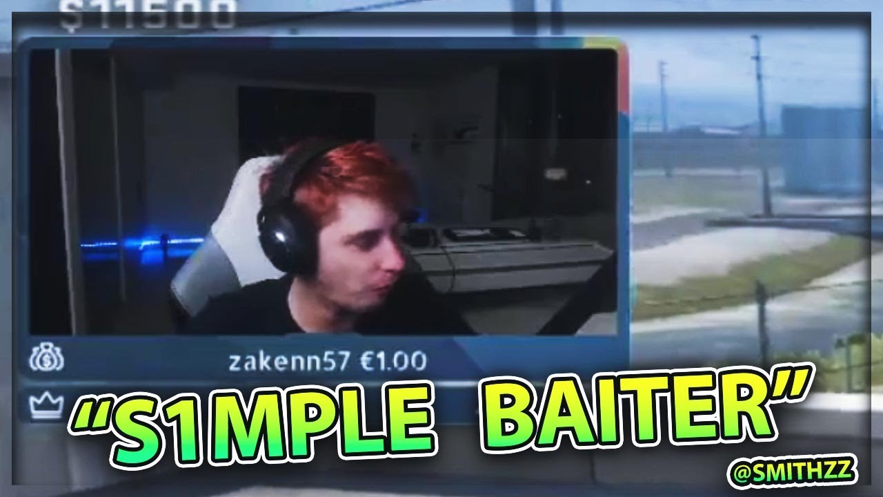 SMITHZZ TALKS TRASH ABOUT S1MPLE? - CSGO Twitch Clips #1
