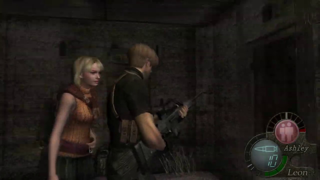 Resident Evil 4 - Chapter 3-1: Treasure Chest Behind Castle Entrance: Buy Semi-Auto Rifle (2019)