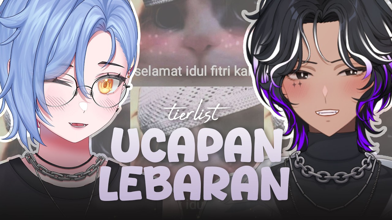 Review Ucapan Lebaran 🤙😋 (Stiker WA & Meme) ft. @yukkiriko 【Vtuber Indonesia】