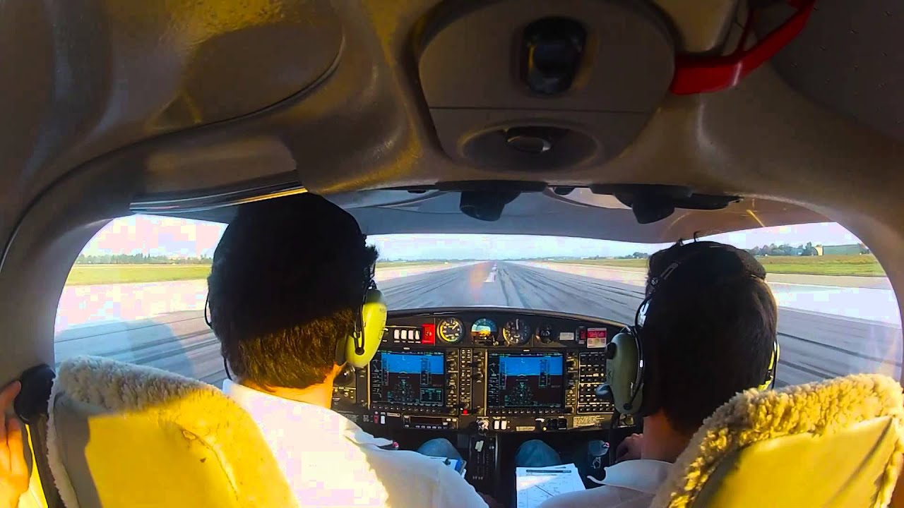 Da-40 landing LIPR