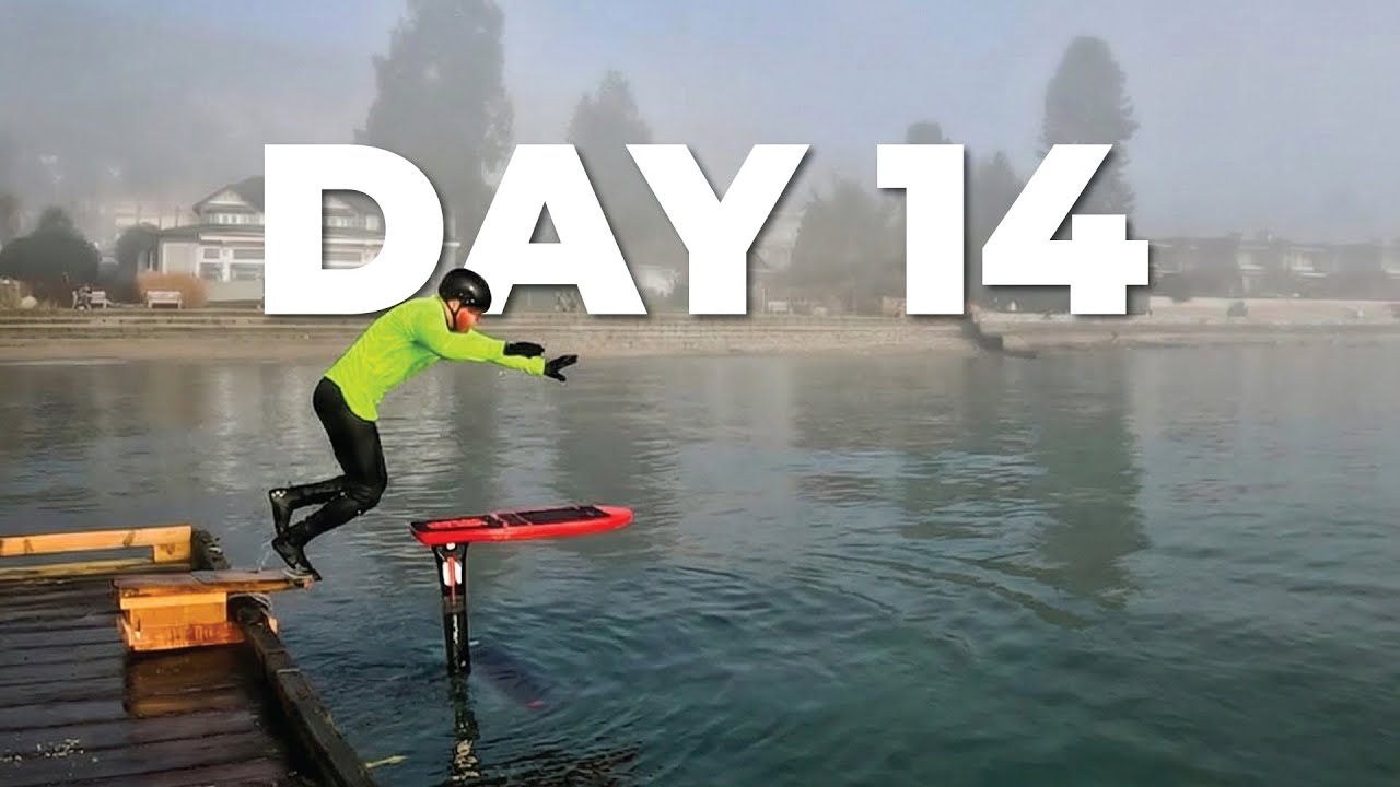 Day 14: Learning to Dock Start Before I Turn 40 - Personal Best!