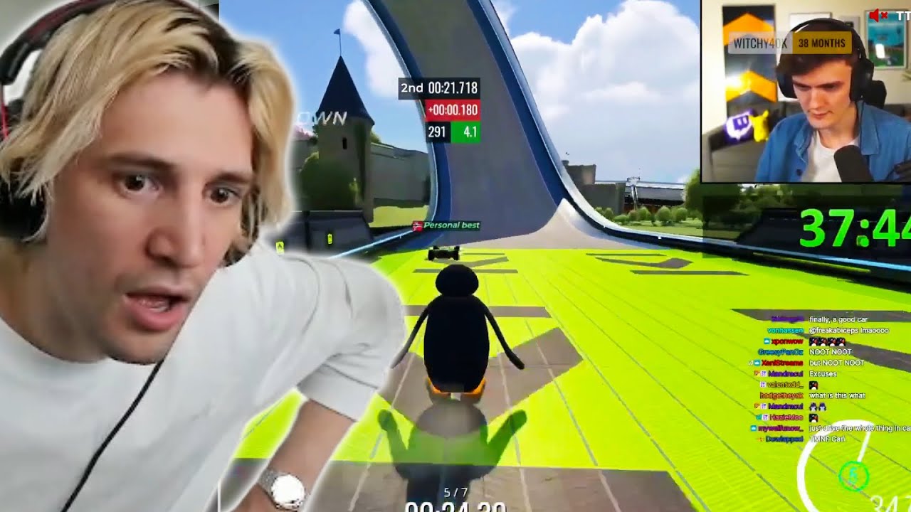 xQc Reacts to Wirtual's INSANE Shortcut