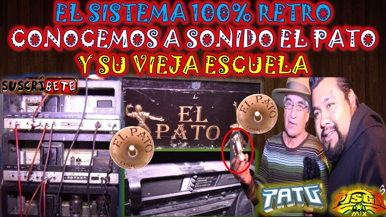 Conociendo 🎙️A un SONIDERO 💥de ANTAÑO ✨SONIDO PATO🦆 sistema 100% RETRO📯
