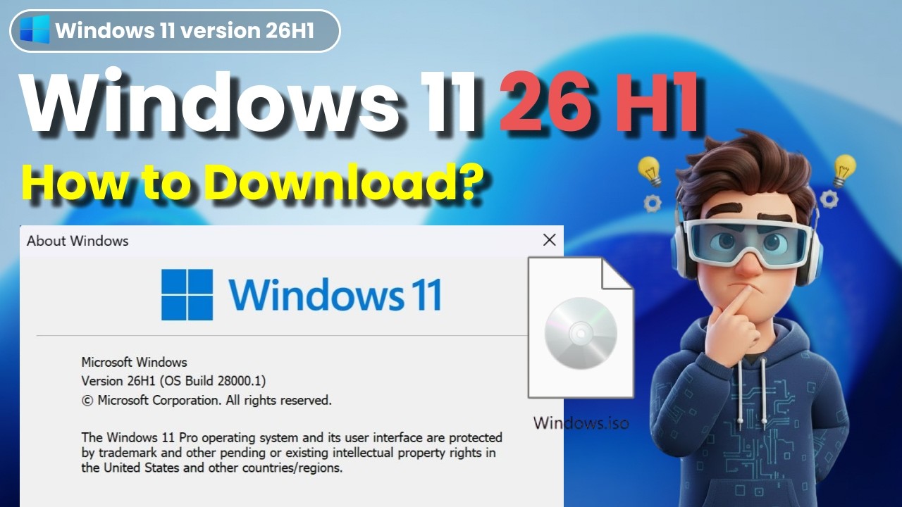 Windows 11 26H1 Official Release! Official ISO Download & Installation Guide (x64 / ARM64)