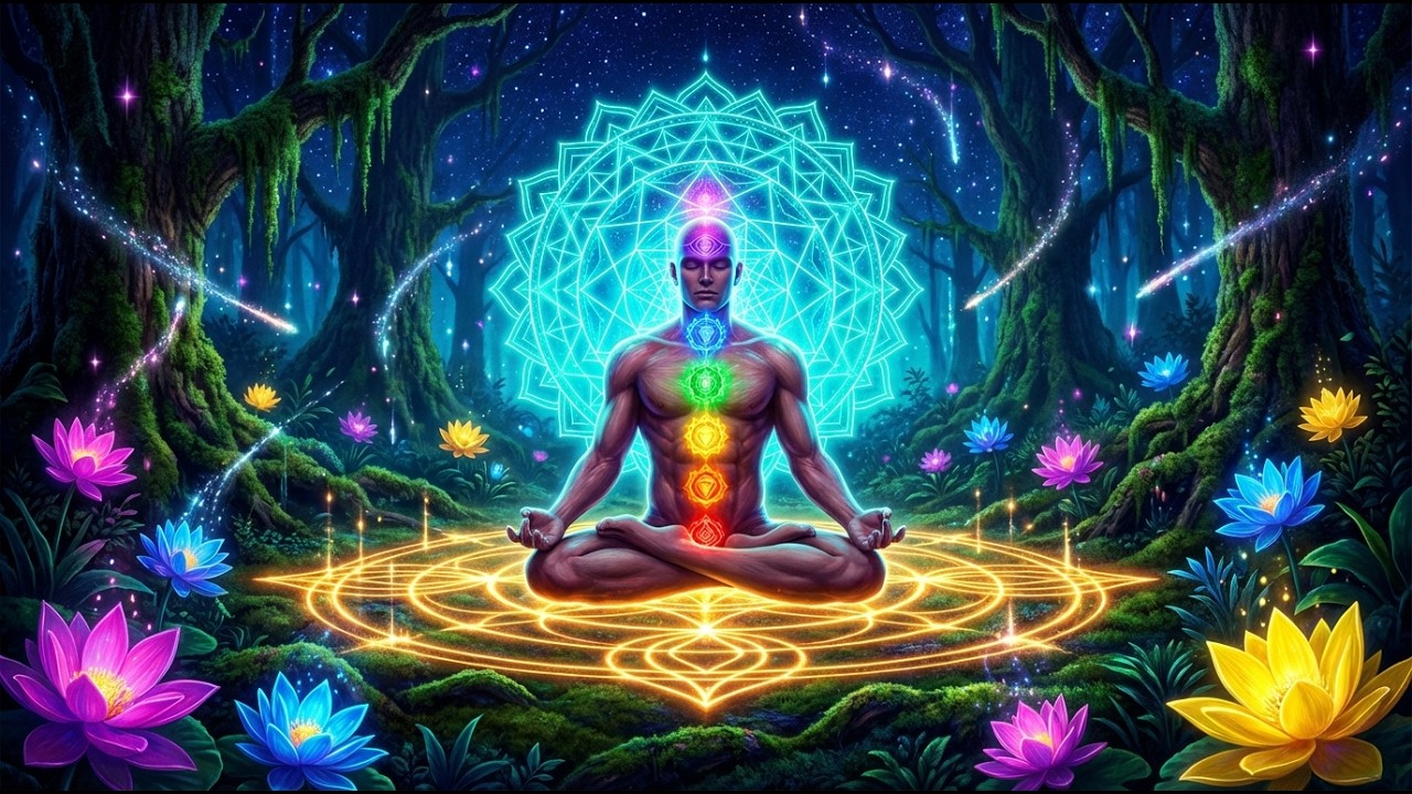 432Hz + 528Hz + 741Hz 🔥 The DEEPEST Healing Sleep for Full Body Regeneration