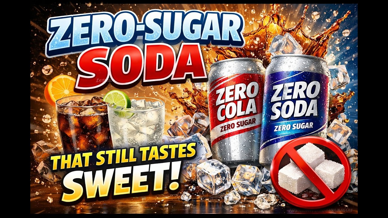 How Its Made | Zero Sugar Soda That Still Tastes Sweet
