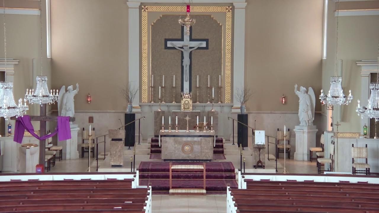 Daily Mass for Monday of the first week of Lent.