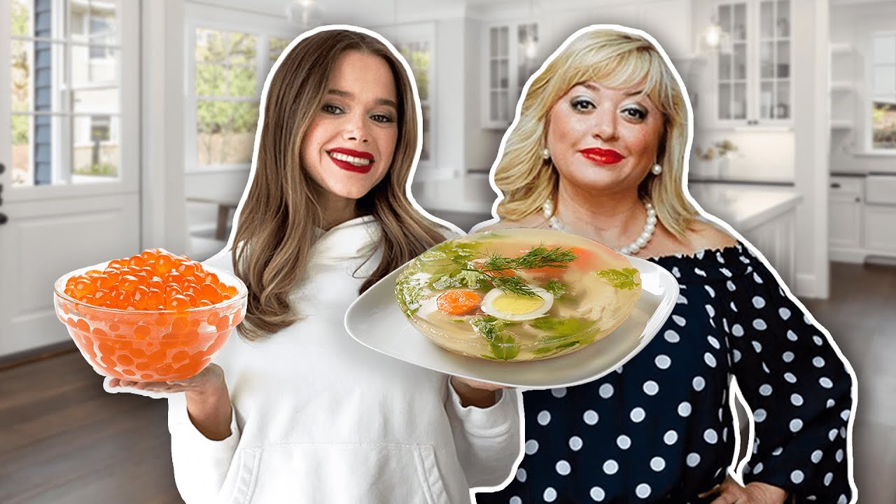 We Made Russian Food 😱 | Cooking With My Mama