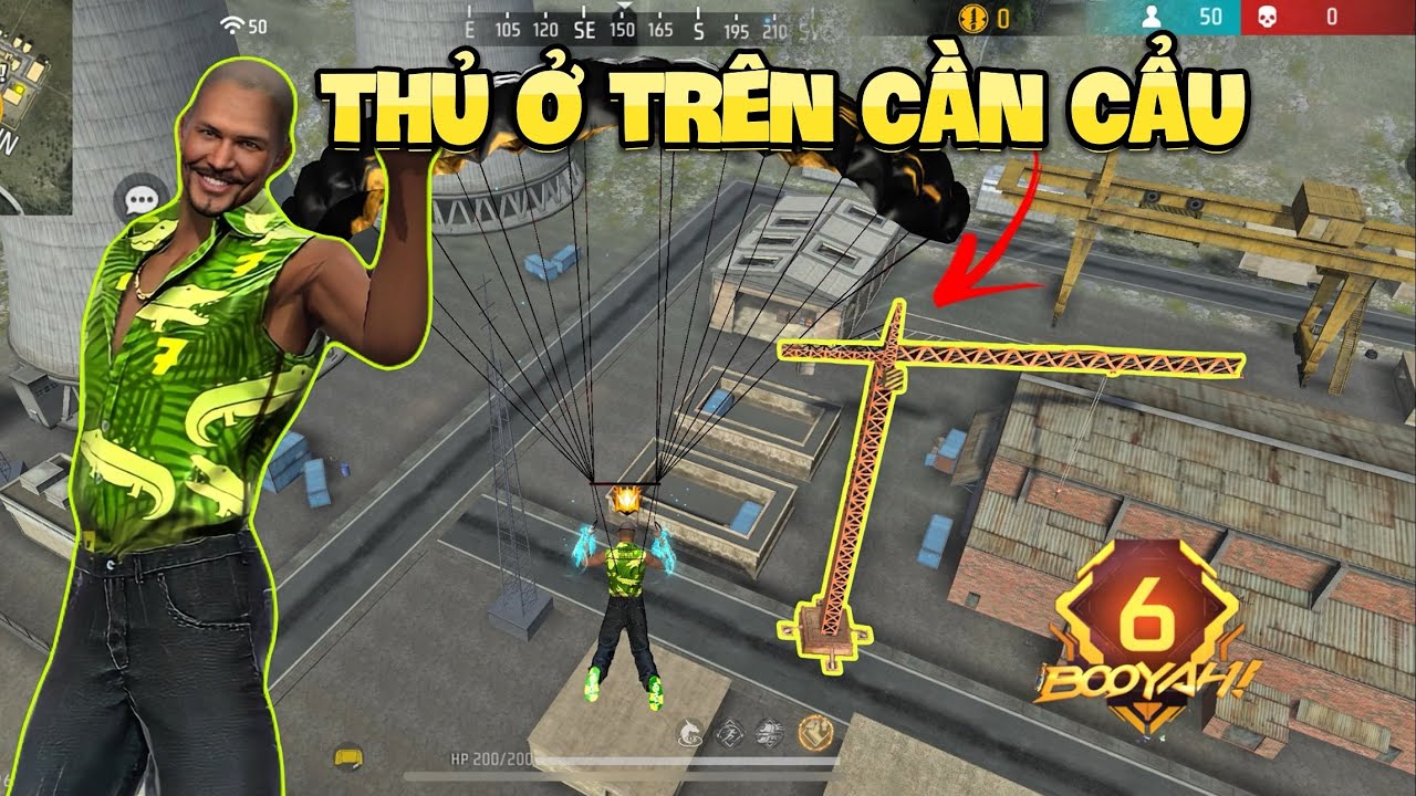 Tôi Đã Thủ ở Trên Cần Cẩu Này Trong Suốt Trận Đấu !