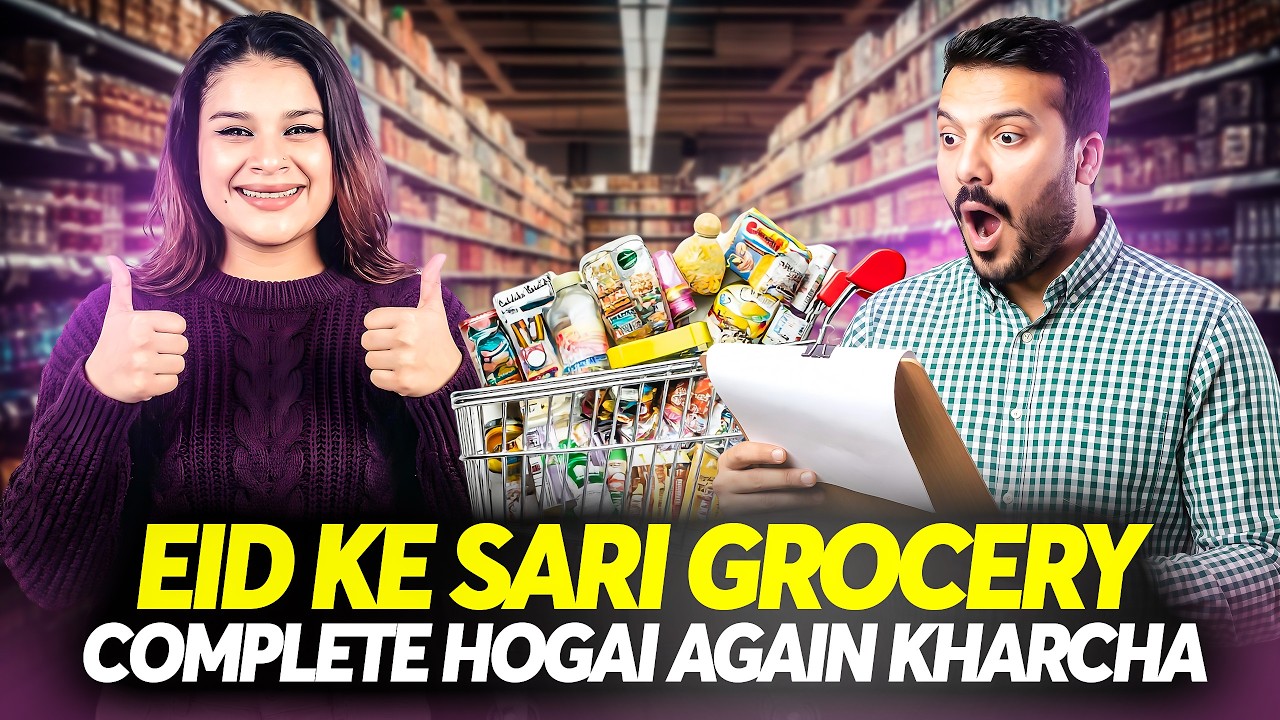 Finally Hum Ne Sari Grocery Complete Kar Le 😍 Hamari Shopping Khatm He Nahi Horahi 😬