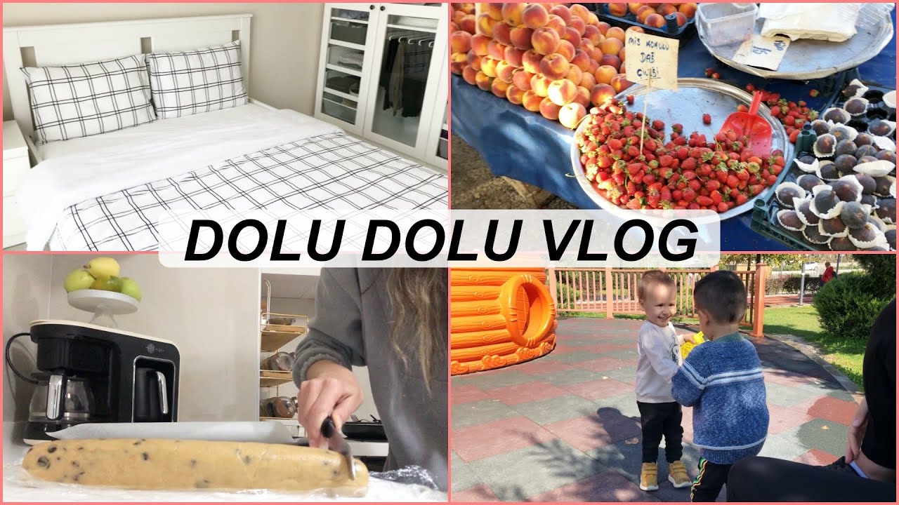 YENİ NEVRESİM TAKIMI ALDIM🛏 BU KURABİYEYİ MUTLAKA YAPIN🍪ÇOCUKLAR EĞLENCEYE DOYDU🥰
