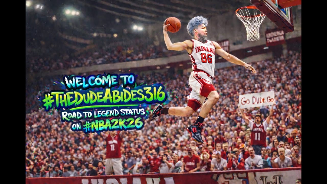 Welcome to #TheDudeAbides316 Road to #Legend Status on #NBA2k26 (Portrait)