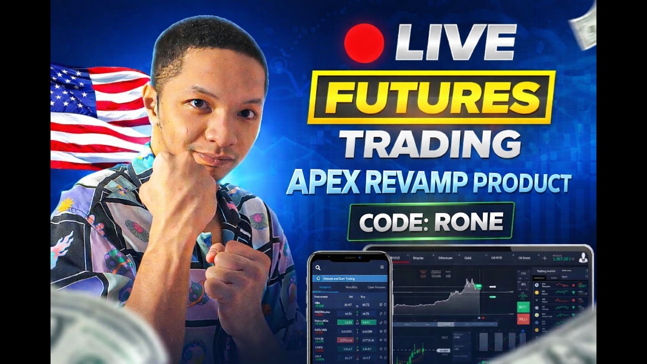 APEX TRADER FUNDING TRADING 20 FUNDED ACCOUNT LIVE!
