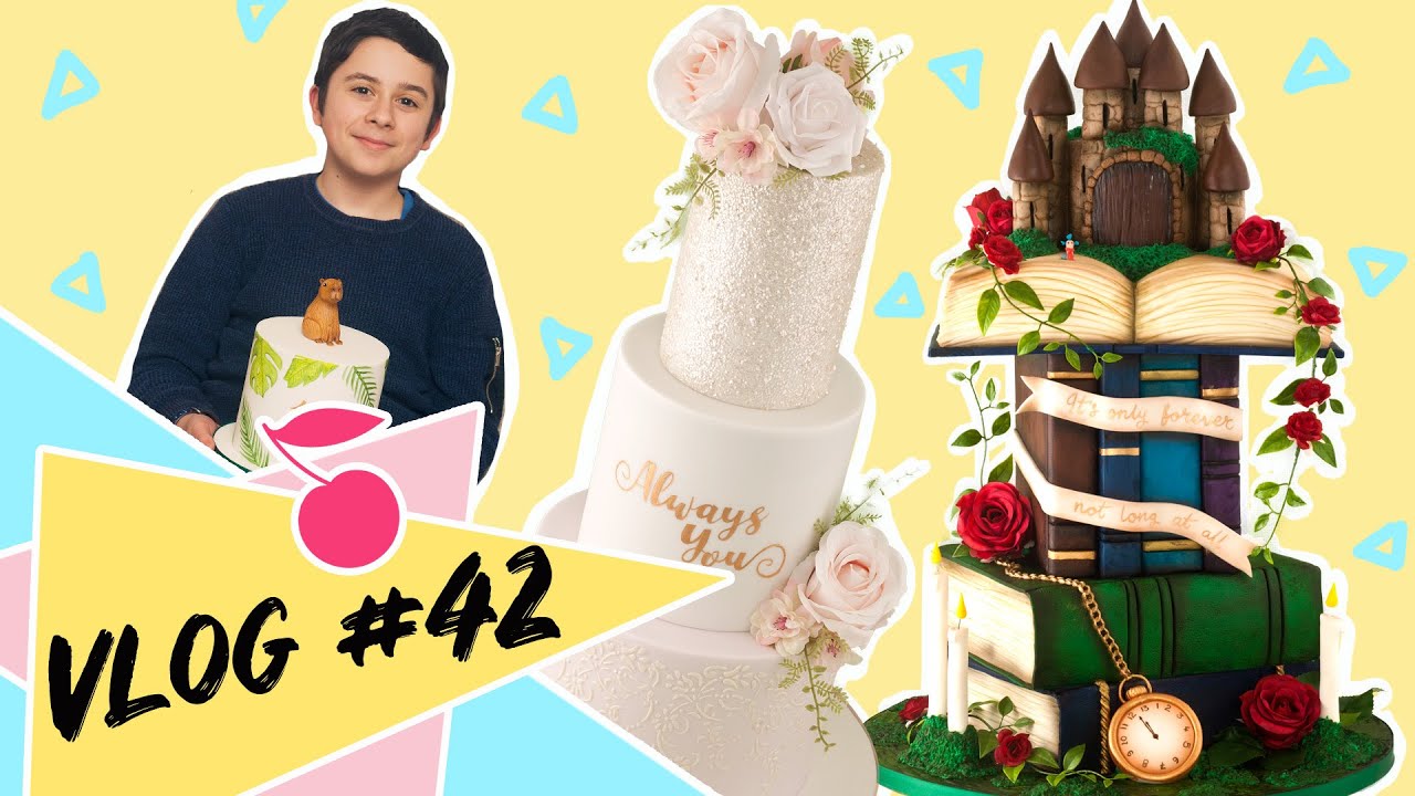 Escapism | VLOG #42 | Stack Of Books Cake | Cherry Vlogs