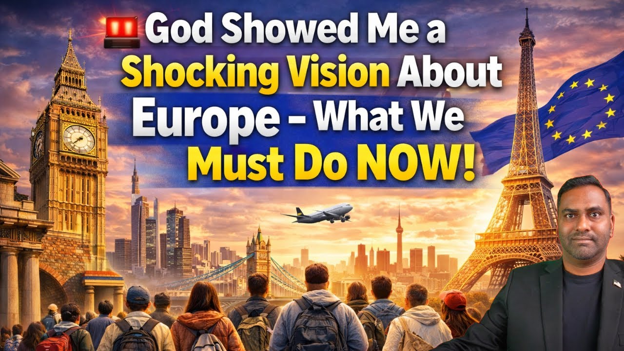 🚨 God Showed Me a Shocking Vision About London & Europe – What We Must Do NOW!