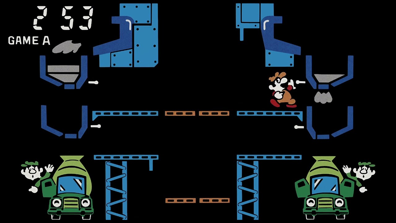 Game & Watch: Mario's Cement Factory (Table Top, CM-72A) (Alternate) (1983 Nintendo)