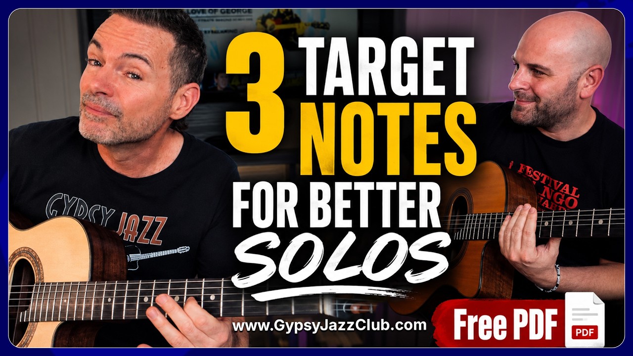 3 Target Notes That Stop Your Gypsy Jazz Solos Sounding Random