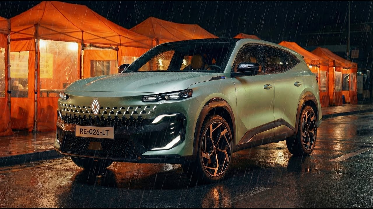 Renault Filante Drives in Seoul (AI Visualization)