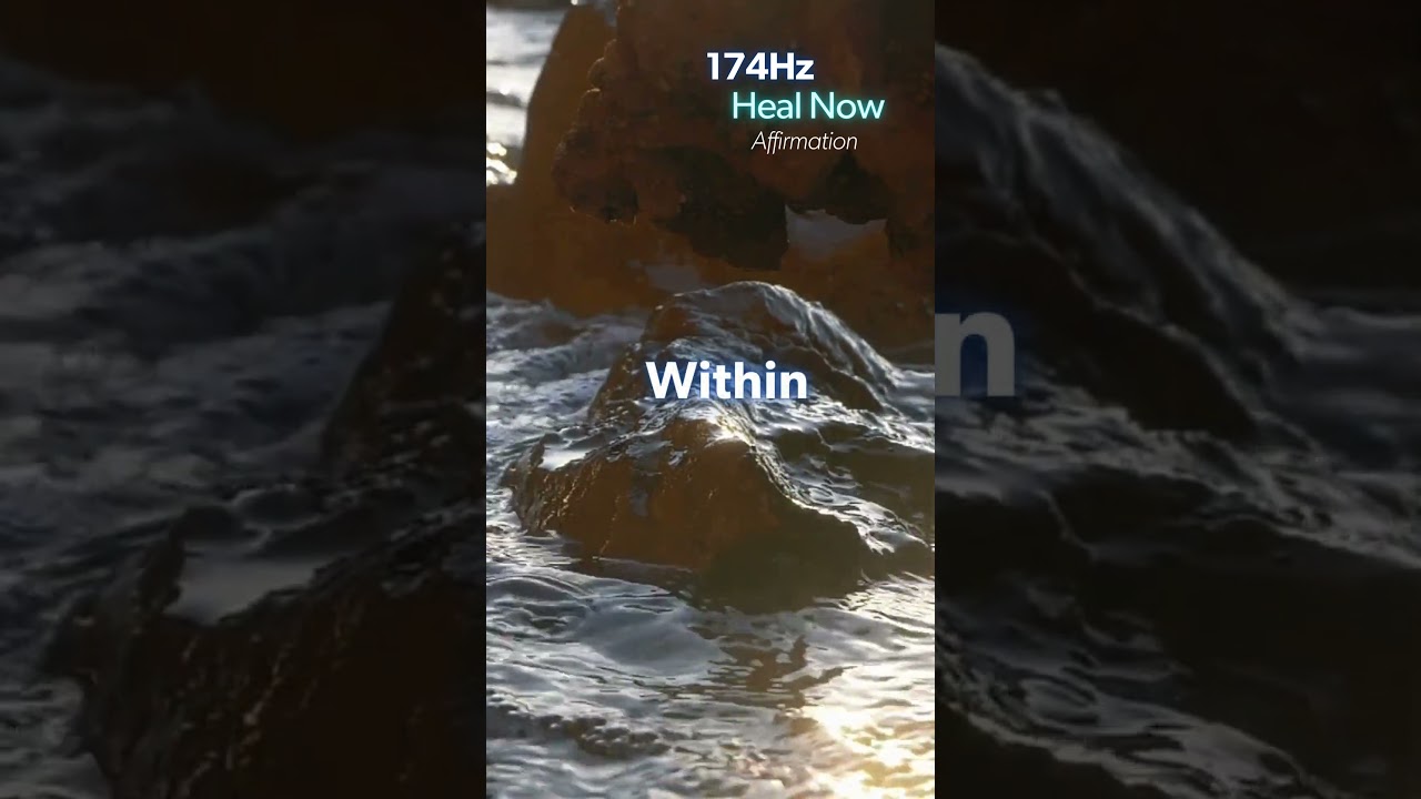 HEALING Starts WITHIN | 174Hz | Healing Affirmation  #MyMantra #HealingWithin #174hz
