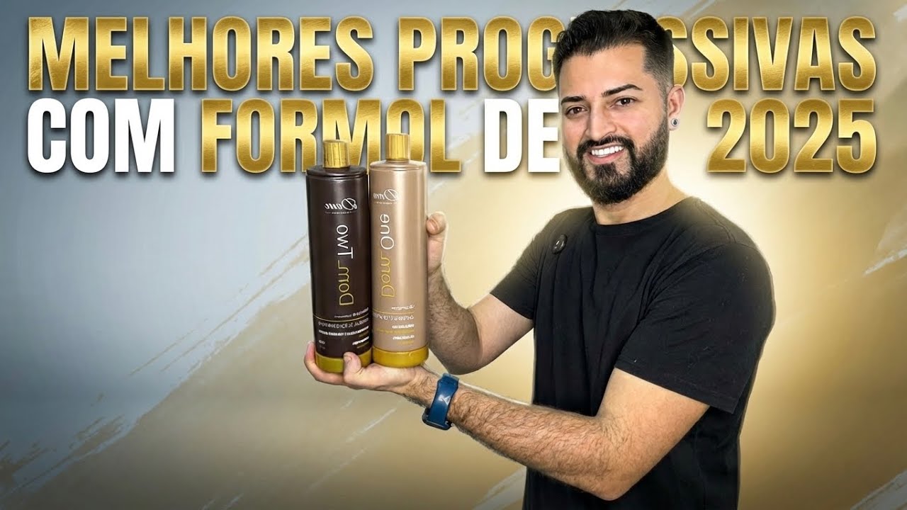 Melhores progressivas com formol que usei em 2025 