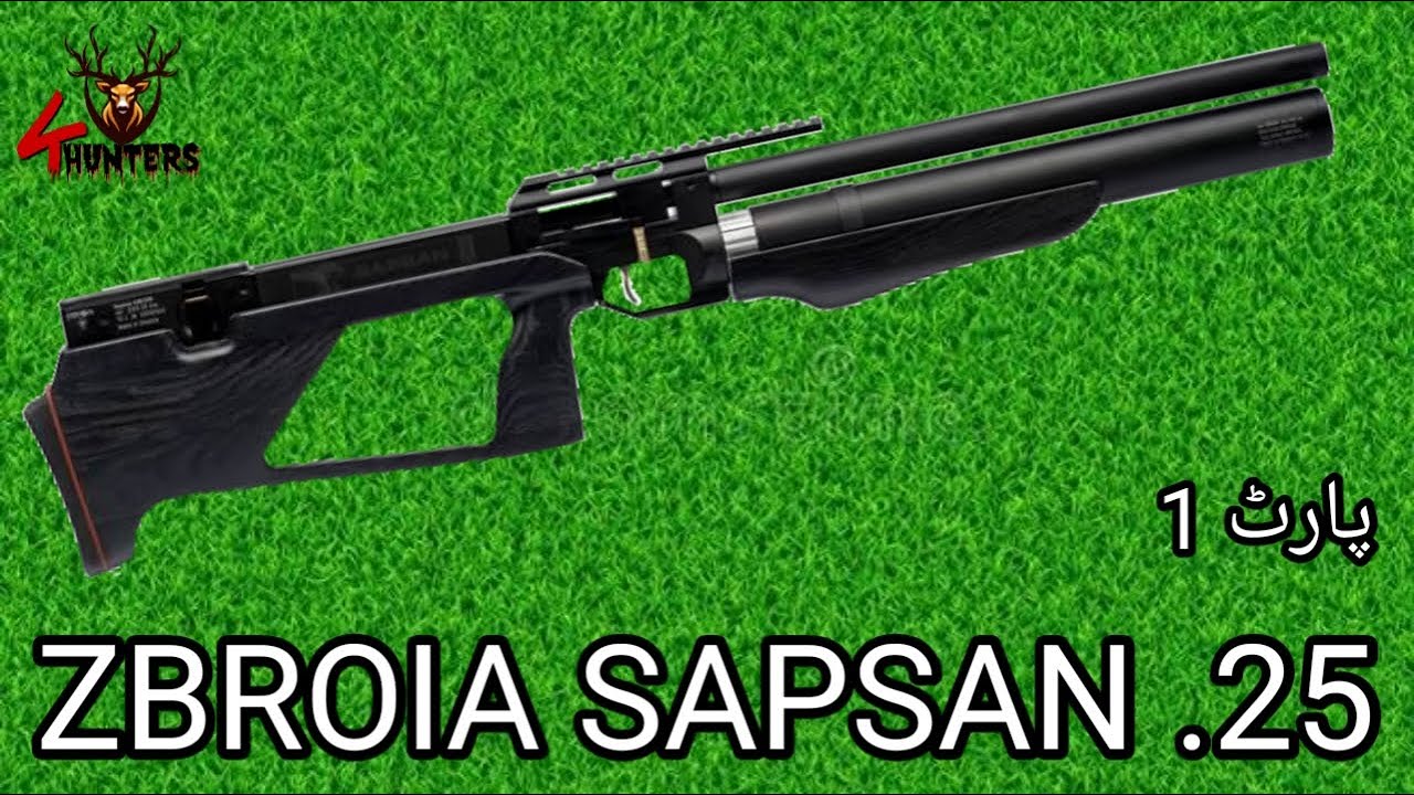 1/3 Zbroia Sapsan .25 full review in urdu by 4hunters
