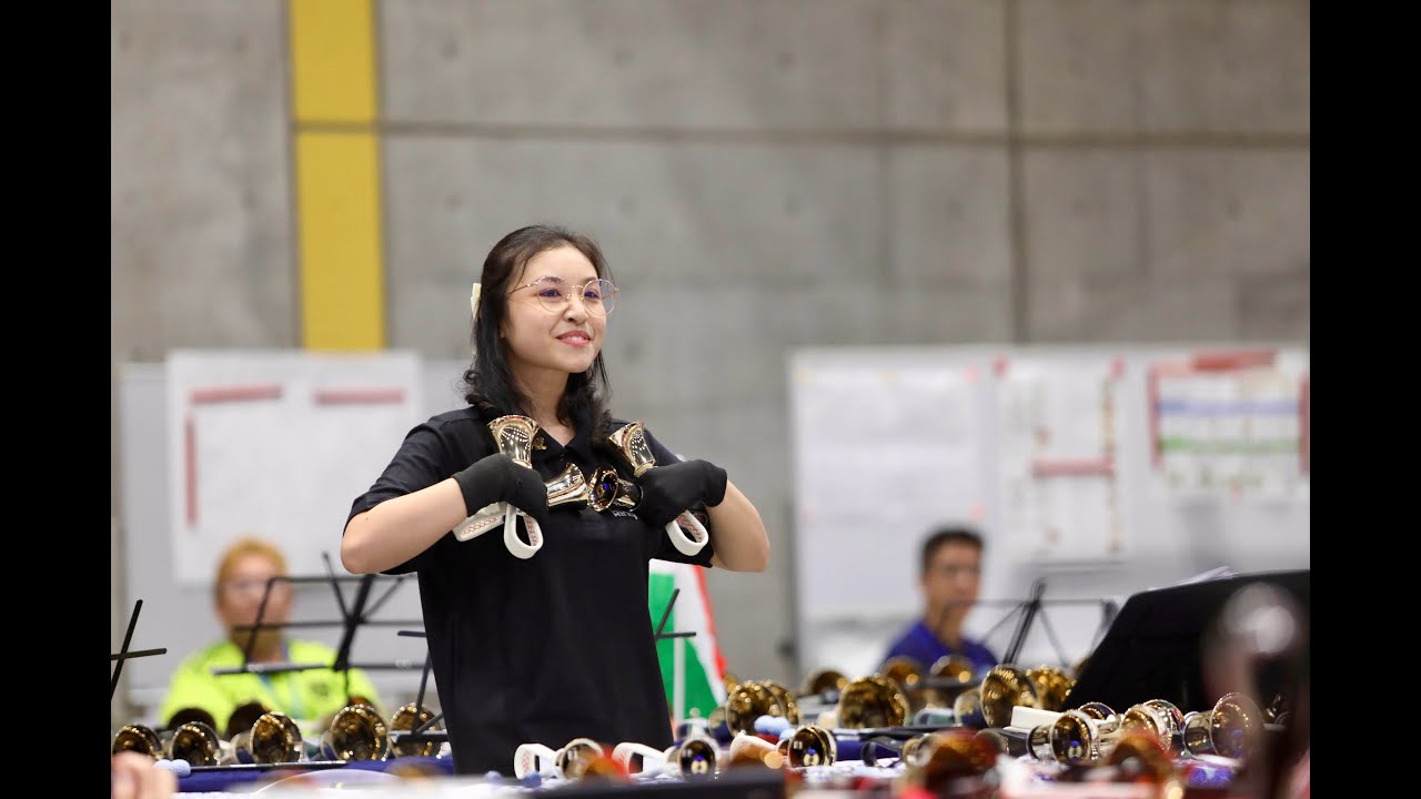 Sway - Solo Handbell by Kontharos (Yok) in 21st International Handbell Symposium, Hamamatsu, Japan.