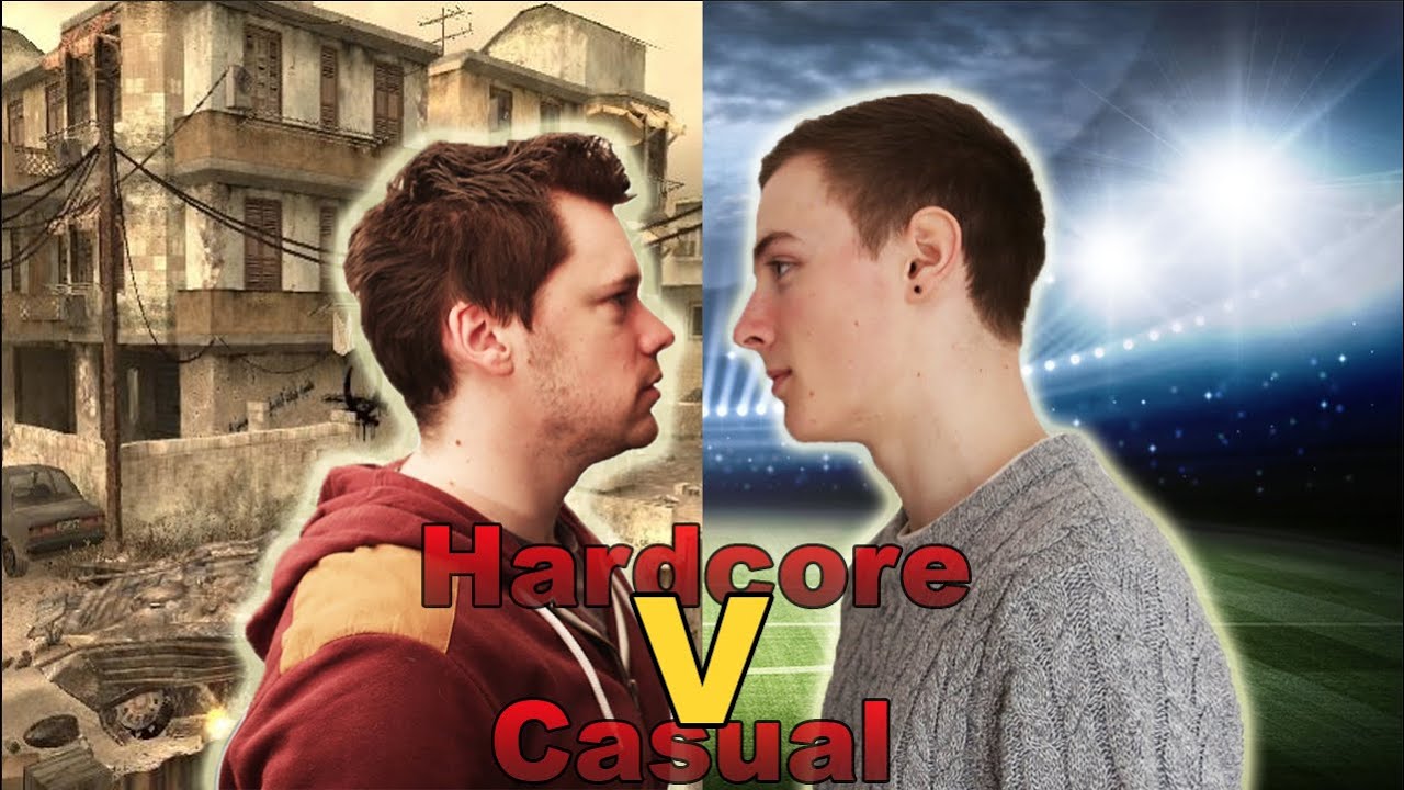 Casual vs Hardcore Gaming (College Project)