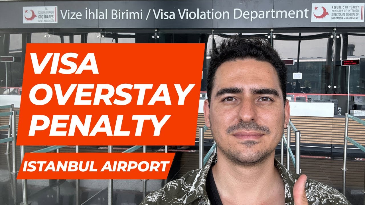 Visa Violation Fee Payment at Istanbul Airport | How to Pay Overstay Penalty in Turkey Immigration