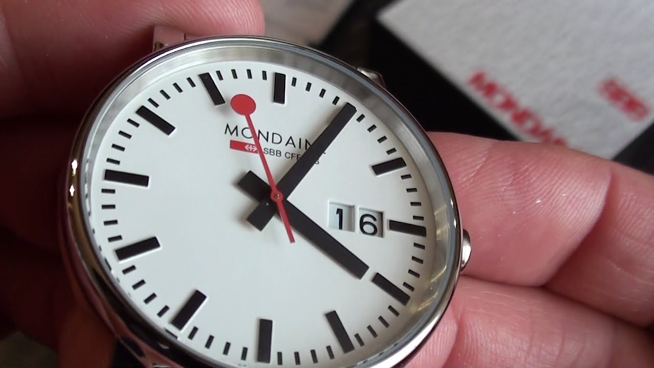 MONDAINE Swiss Watch BIG DATE (30303), Unboxing...