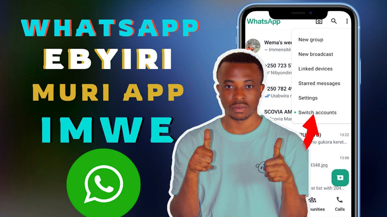 Uko Wakoresha WHATSAPP Ebyiri Muri App imwe