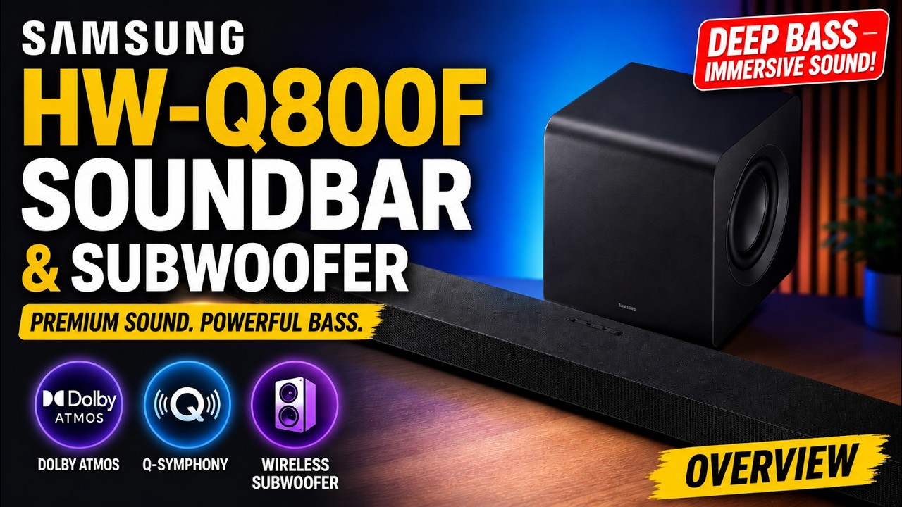 Обзор саундбара и сабвуфера Samsung HW-Q800F - 2025 год