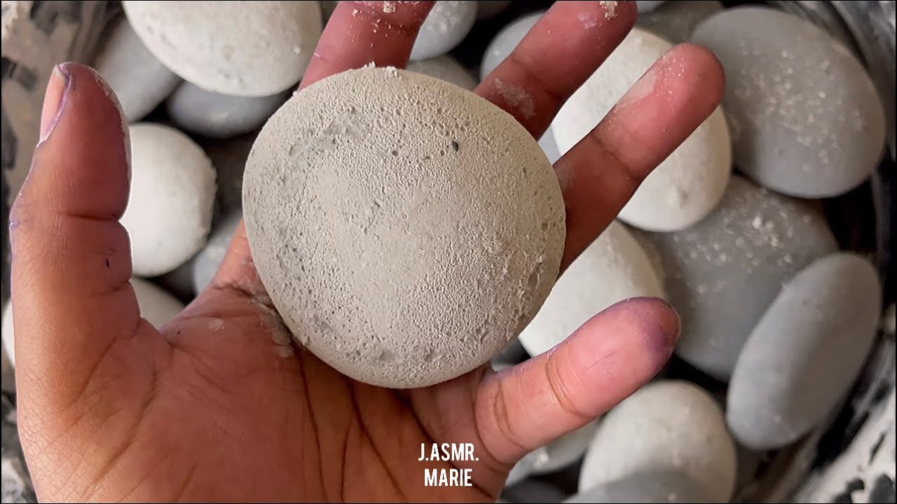 Mass Crush - Reformed Gym Chalk Stones | Asmr