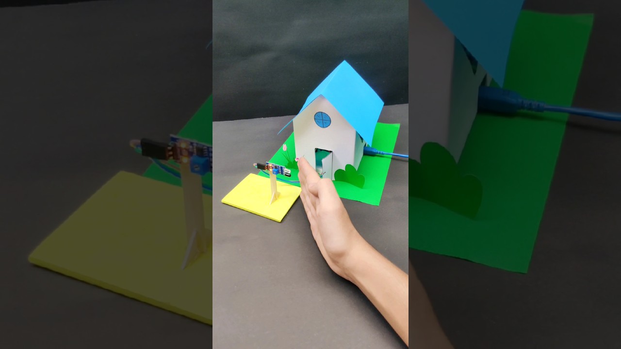 Obstacle Detector with IR Sensor | Mini Project | DIY Electronic Project | School Project