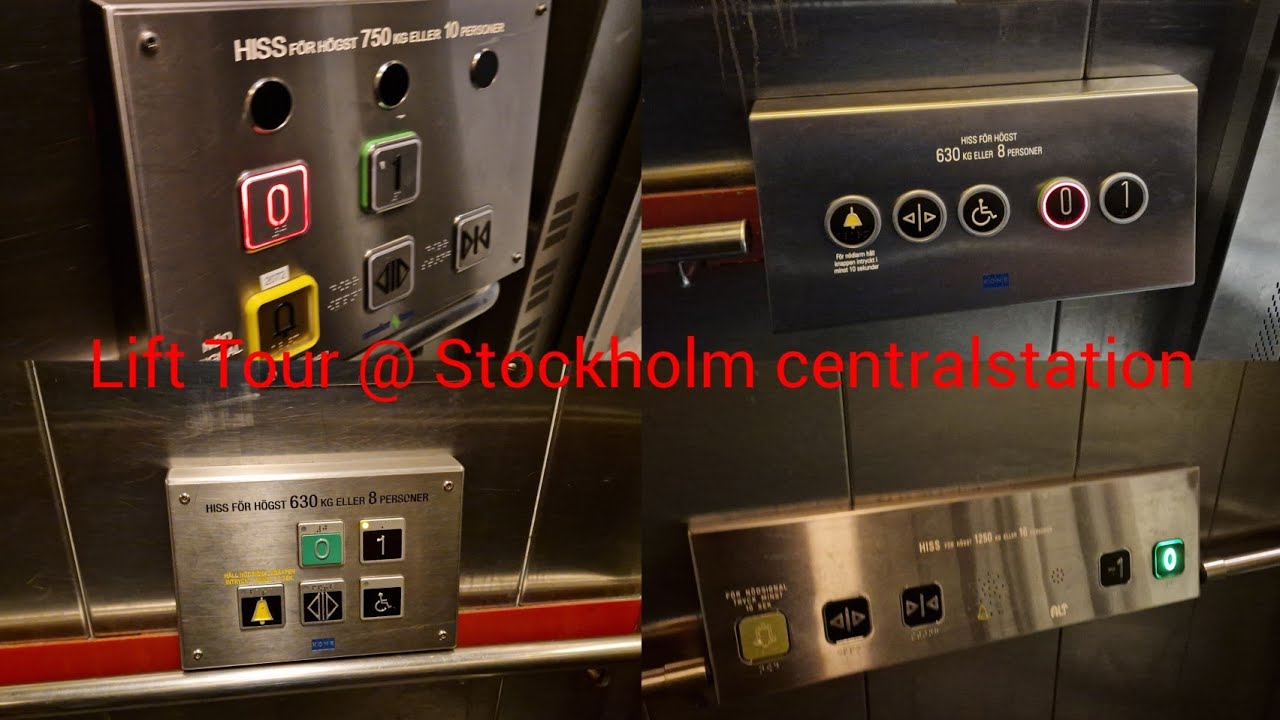 Lift Tour @ Stockholm central station
