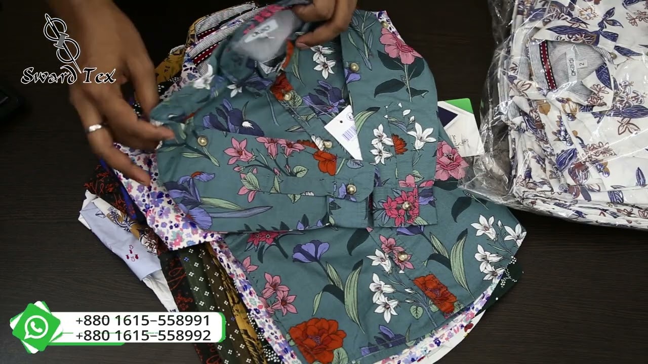 Full sleeve Cotton Boys Shirt Wholesale । kids wear wholesale market in Bangladesh