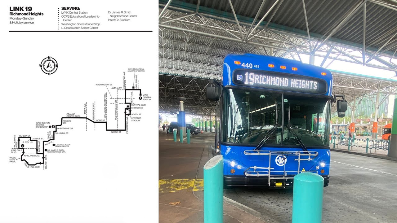 440-425 on Link 19 to Washington Shores Superstop (BRAND NEW ELECTRIC GILLIG)