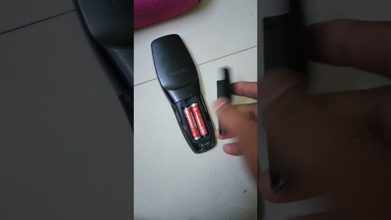 How to Open Remote(Tata Sky) #tatasky #tataplay#howto