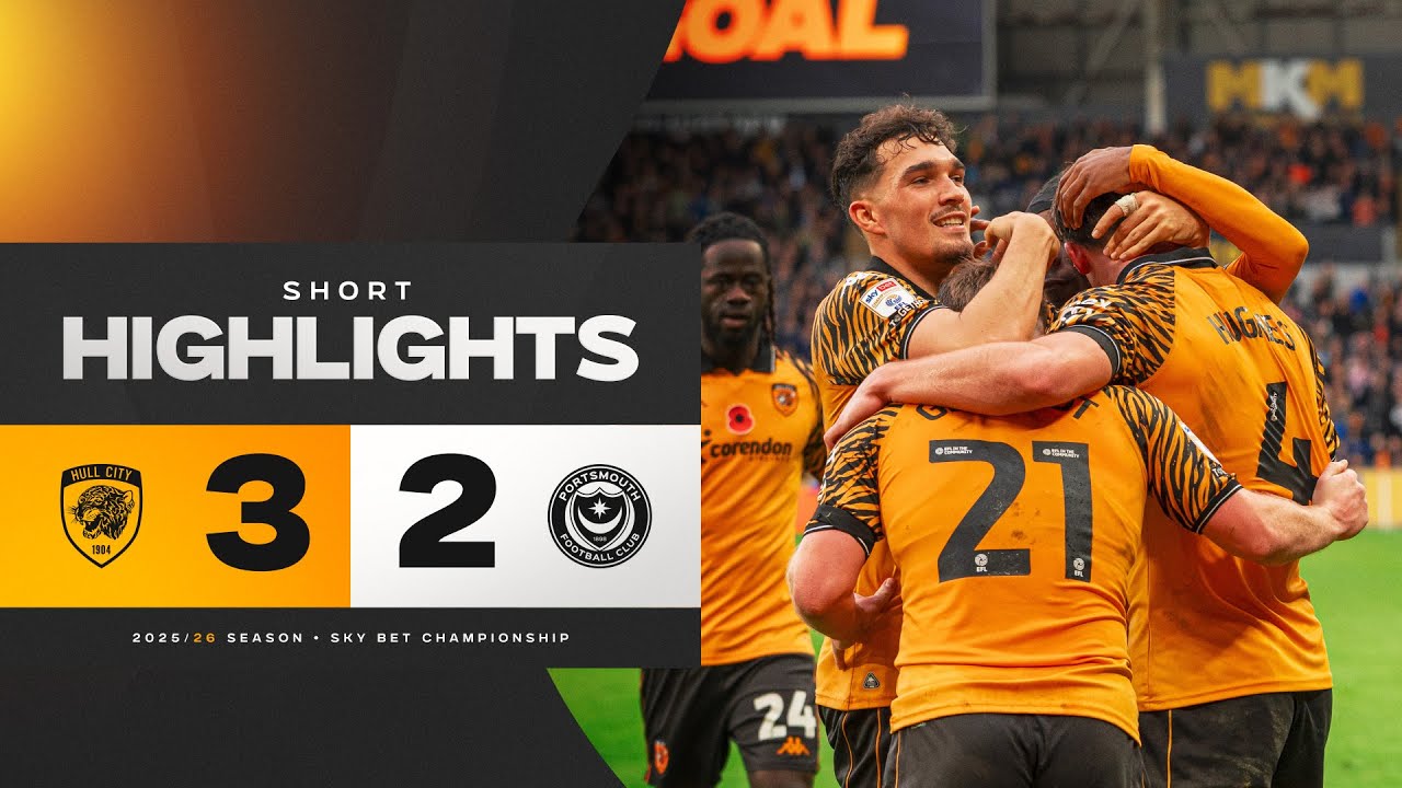 Халл Сити 3-2 Портсмут | Краткий обзор | Sky Bet Championship
