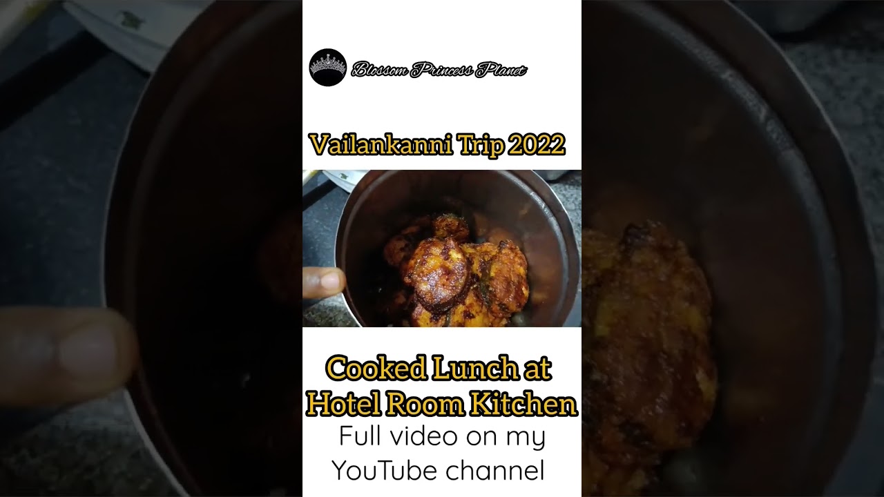 Food Prepared at Vailankanni Church Room's Kitchen #fishcurry #fish #market #vailankanni #food