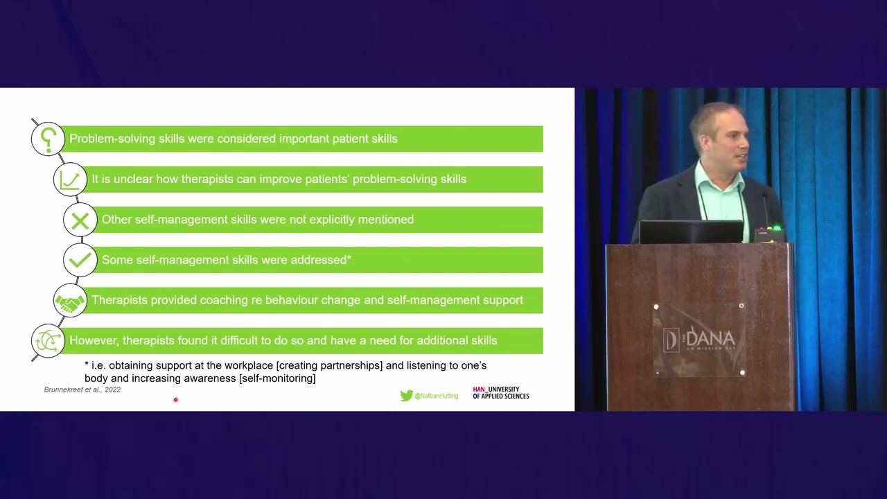 Dr. Nathan Hutting - Person-Focused Self-Management Support