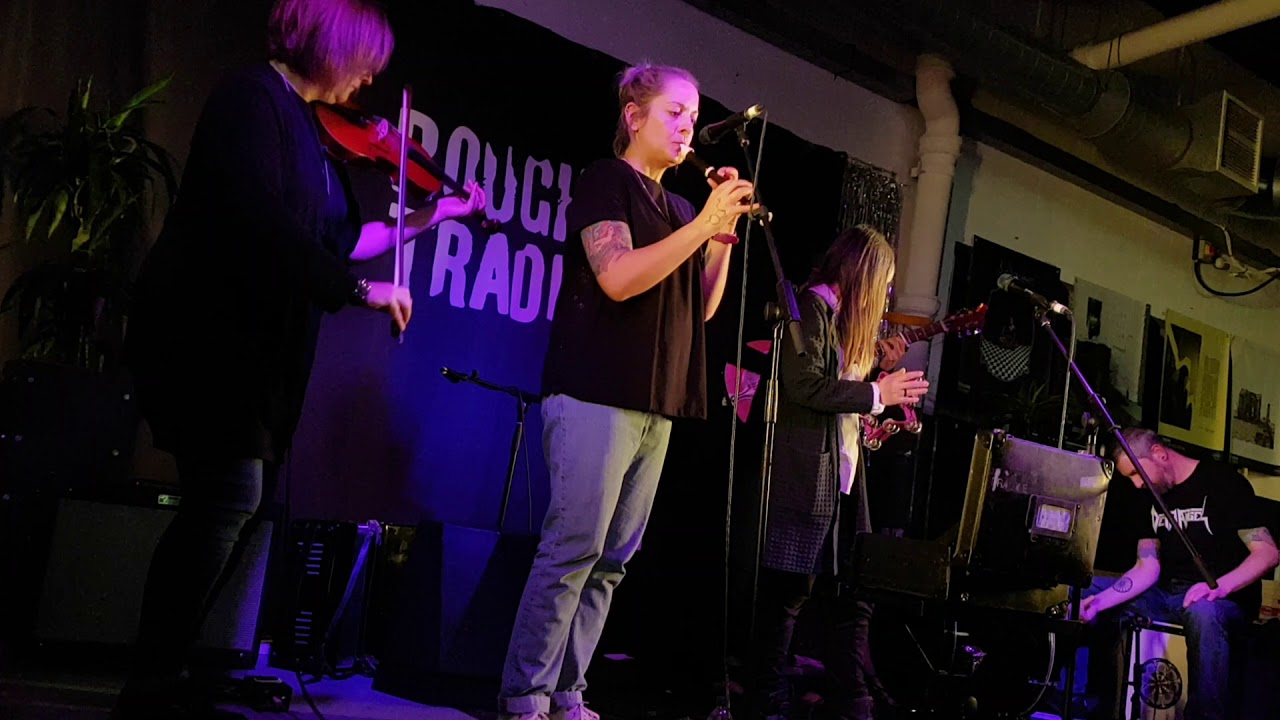 STICK IN THE WHEEL - Abbots Bromley Horn Dance LIVE at Rough Trade East 21/12/17