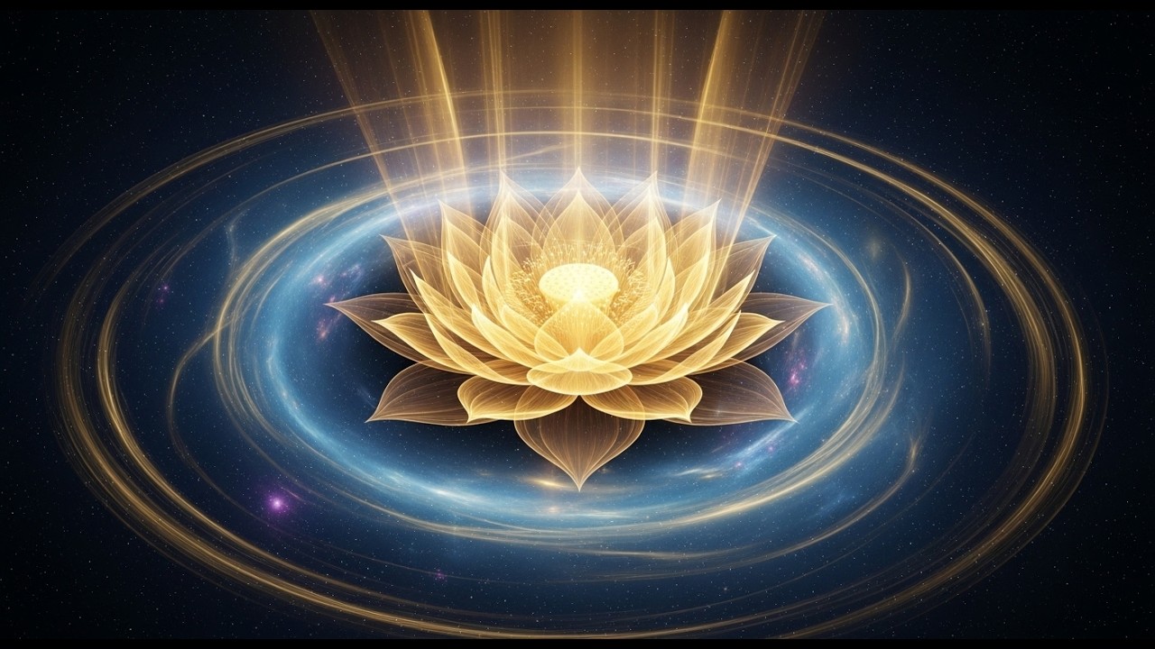 Golden Lotus of the Universe | Awakening Abundance Energy