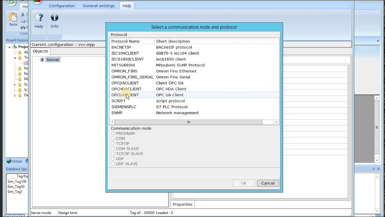 KepserverEX + Indusoft WebStudio81 HDA Test
