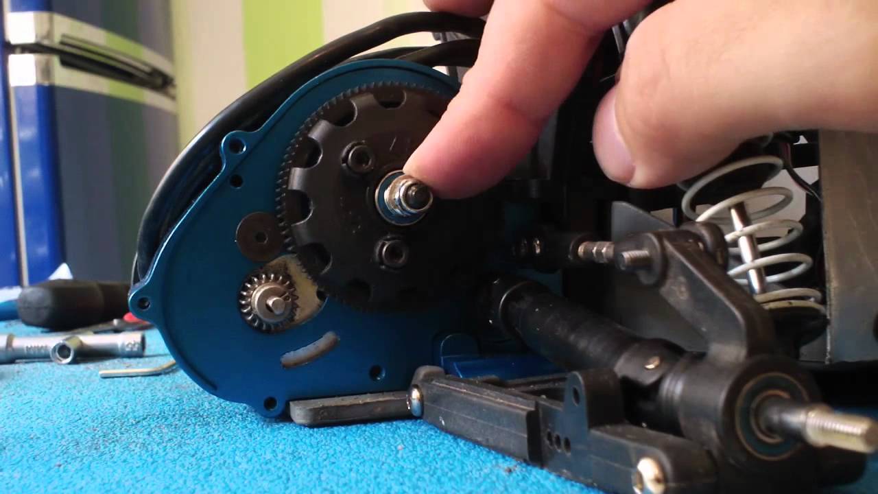 Rutschkupplung, Ritzel, Pinion und Spurgear einstellen - Getriebebox Alu Umbau Teil 3 - Darconizer