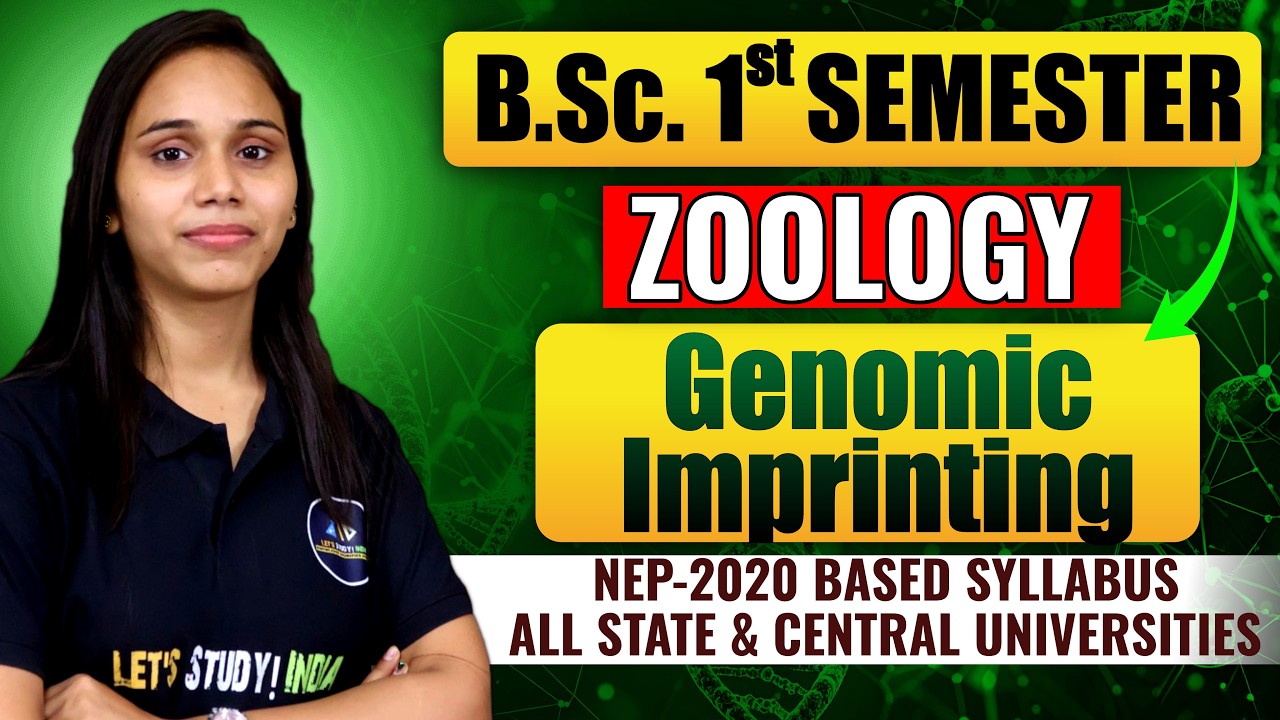 Genomic Imprinting | B.Sc. Zoology 1st Semester | Nayanima Ma'am |