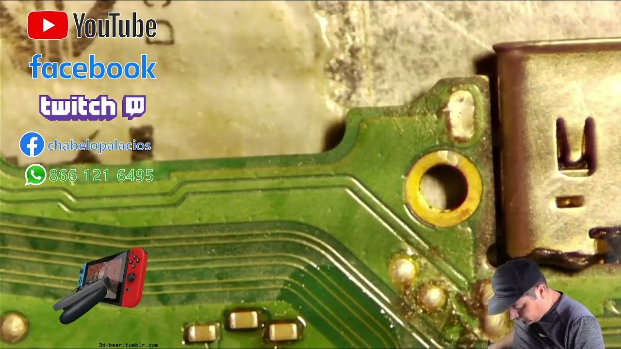 NINTENDO SWICH REPARACION PI3USB P13USB