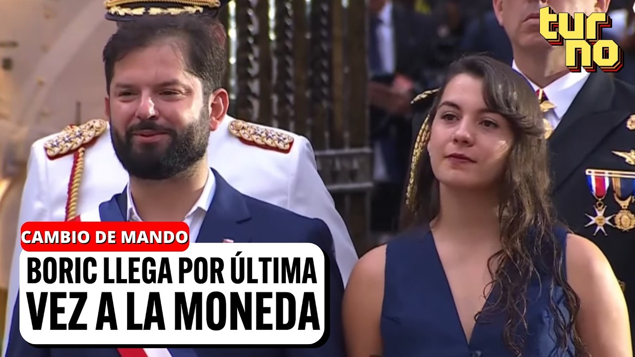 La última foto y el adiós: Gabriel Boric se DESPIDE de La Moneda tras 4 años de gobierno | Turno