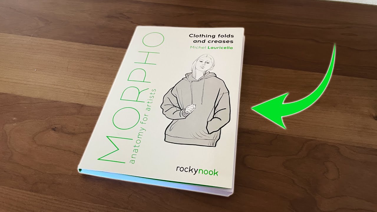 How to draw clothing folds and creases | Morpho book review