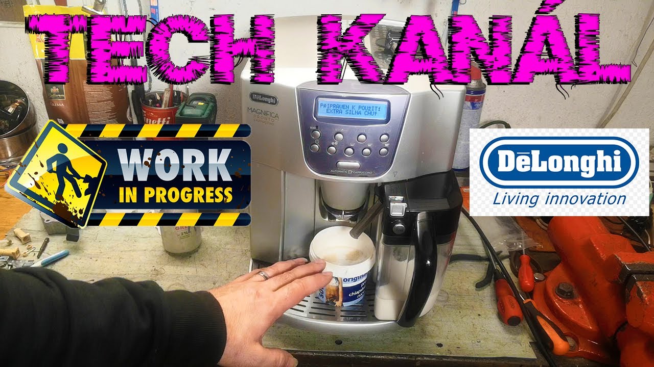 Koupil jsem Delonghi ESAM 4500 - komplet servis a hromada informací